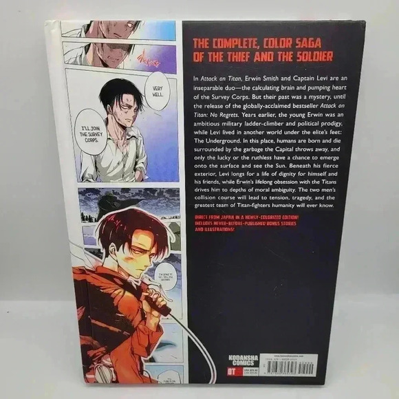 Hikaru Suruga Hajime I Attack On Titan: No Regrets Comple (Hardcover) - Picture 2 of 11